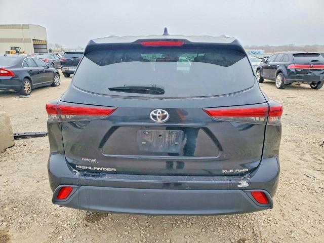 2023 Toyota VIN 5TDKDRBH5PS500683 COPART salvage auction — SIDE, Ks - Cert Of Title-Salvage, sold $13,700 on 2026-07-16 (photo 6)
