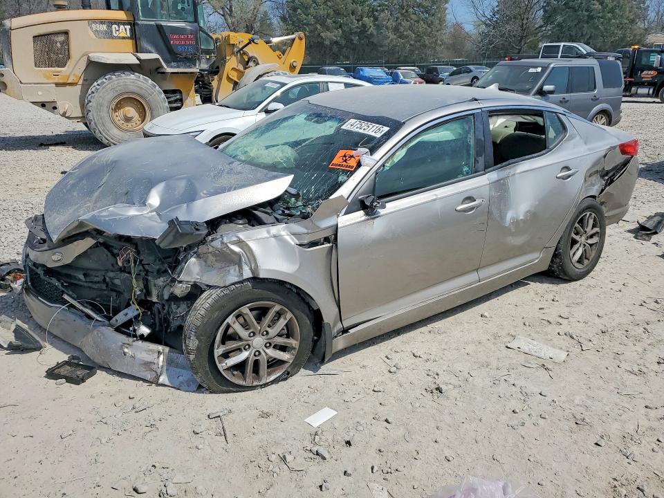 2013 Kia Optima VIN 5XXGM4A76DG176125 COPART salvage auction — FRONT END, TN - SALVAGE CERTIFICATE, sold $175 on 2026-07-28 (photo 1)