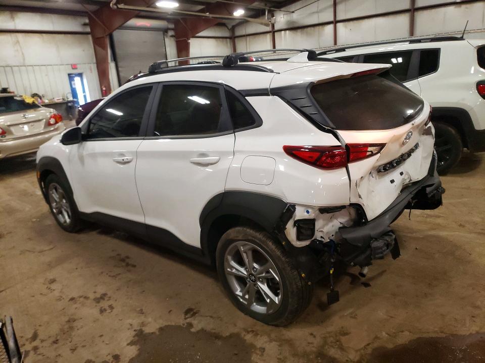 2023 Hyundai VIN KM8K6CAB9PU981162 COPART salvage auction — REAR END, Mi - Certificate Of Title, sold $5,000 on 2026-07-06 (photo 2)