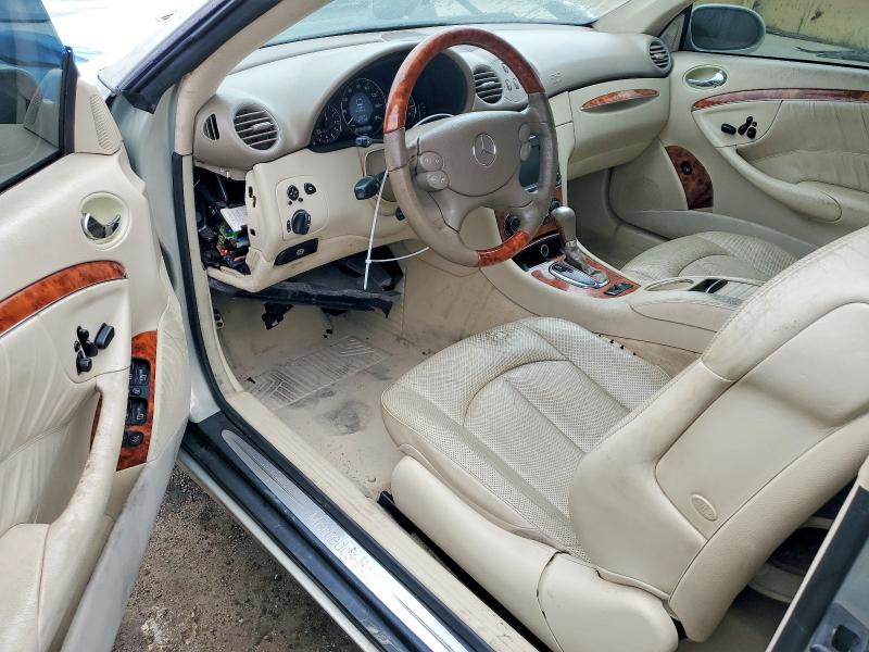 2006 Mercedes-benz Clk-class VIN WDBTK56G56T065523 COPART salvage auction — FRONT END, CA - SALVAGE CERTIFICATE, sold $325 on 2026-07-15 (photo 8)