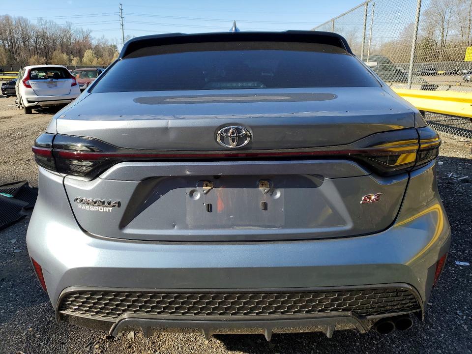 2021 Toyota Corolla VIN 5YFS4MCE1MP091691 COPART salvage auction — FRONT END, Md - Cert Of Salvage > 75% Damage, sold $225 on 2026-07-24 (photo 6)