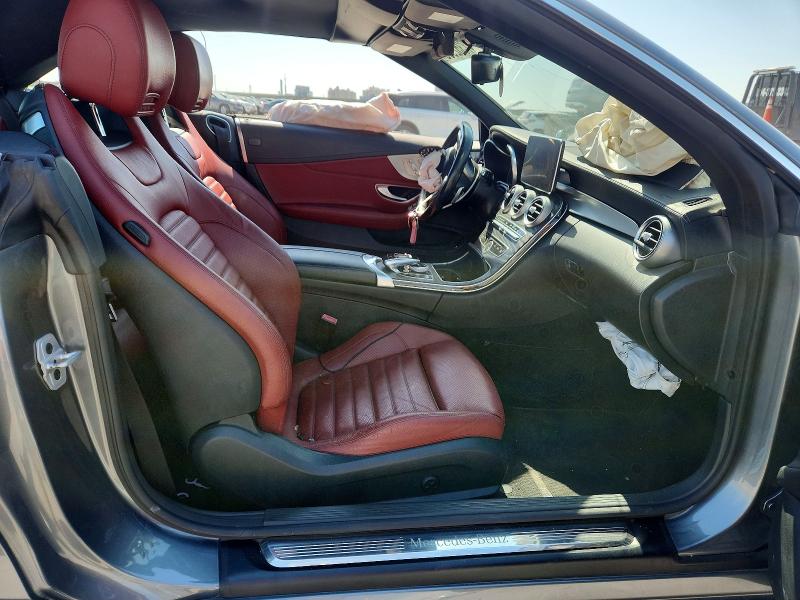 2017 Mercedes-benz C-klasse VIN WDDWK4KB8HF437608 COPART salvage auction — FRONT END, La - Cert Of Title-Salvage, sold $2,150 on 2026-07-08 (photo 7)