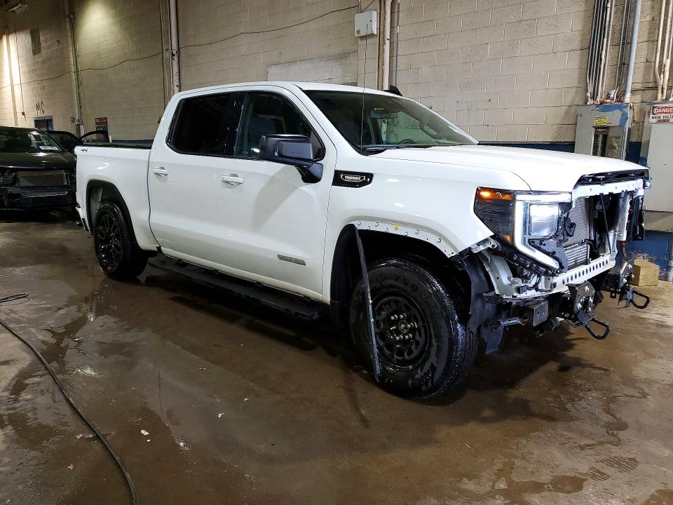 2025 Gmc SIERRA VIN 3GTPUJEK0SG123072 COPART salvage auction — FRONT END, Salvage Title, sold $19,500 on 2026-08-21 (photo 4)