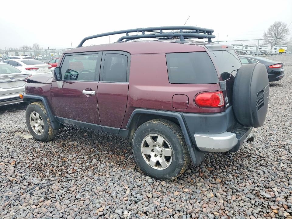 2007 Toyota Fj cruiser VIN JTEBU11F570078060 COPART salvage auction — FRONT END, In - Cert Of Title-Salvage Title, sold $3,200 on 2026-07-21 (photo 2)