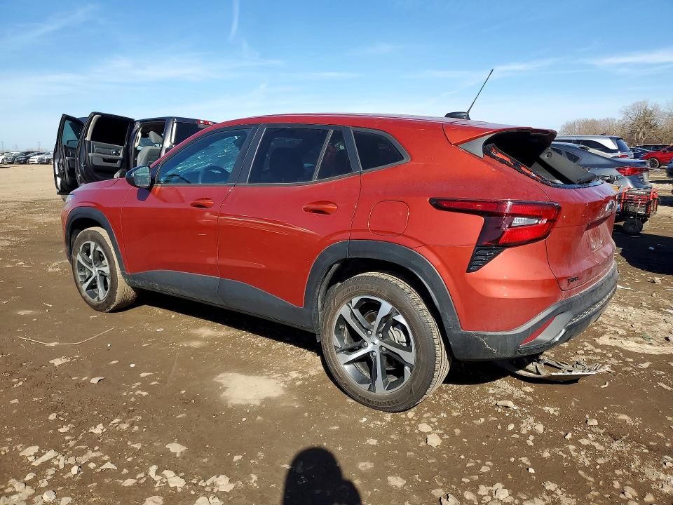 2024 Chevrolet Trax VIN KL77LGE26RC098341 COPART salvage auction — HAIL, Il - Certificate Of Title, sold $1,000 on 2026-07-09 (photo 2)
