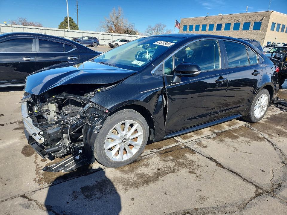 2020 Toyota Corolla VIN JTDFPRAE9LJ112508 COPART salvage auction — FRONT END, Ny - Mv-907A Salvage Certificate, sold $5,600 on 2026-07-06 (photo 1)