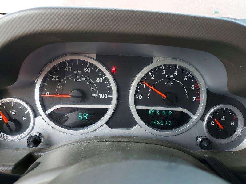 2007 Jeep Wrangler / VIN 1J8GA59147L113973 COPART salvage auction — FRONT END, TN - SALVAGE CERTIFICATE, sold $3,250 on 2026-07-09 (photo 9)
