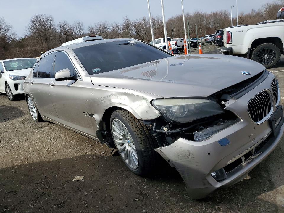 2010 BMW 7 series VIN WBAKC8C5XAC430220 COPART salvage auction — FRONT END, WV - CERTIFICATE OF TITLE, sold $2,900 on 2026-07-31 (photo 4)