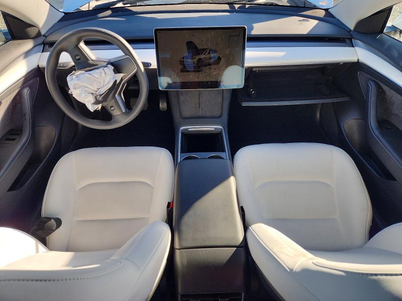 2023 Tesla Model 3 VIN 5YJ3E1EA7PF581305 COPART salvage auction — FRONT END, Salvage Title, sold $5,100 on 2026-07-16 (photo 8)