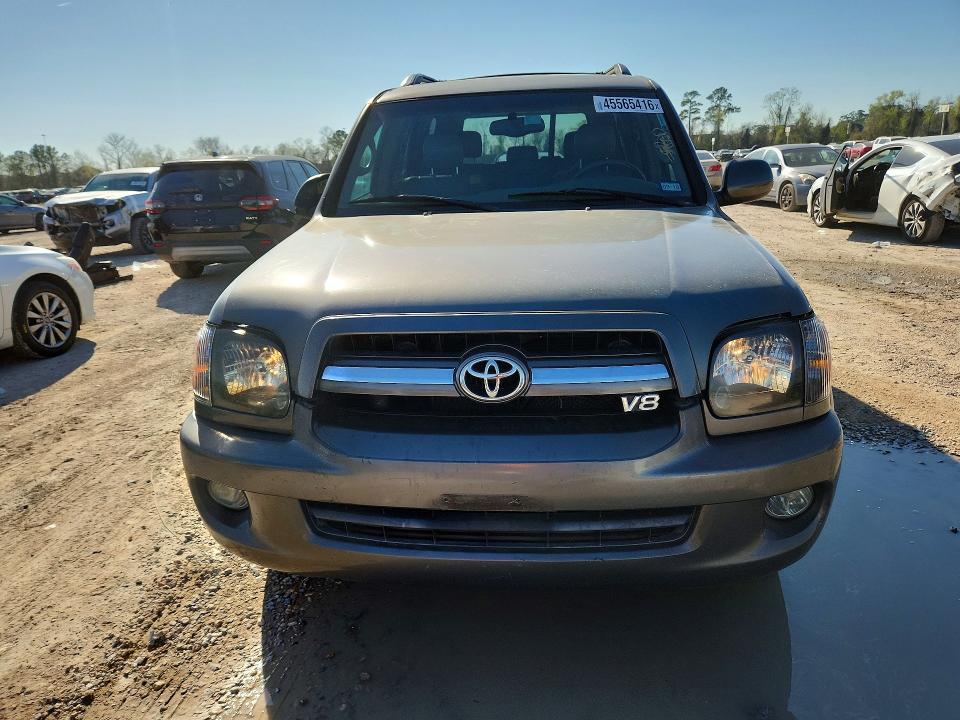 2005 Toyota Sequoia VIN 5TDBT48A05S234910 COPART salvage auction — MINOR DENT/SCRATCHES, Tx - Certificate Of Title, sold $1,950 on 2026-07-10 (photo 5)