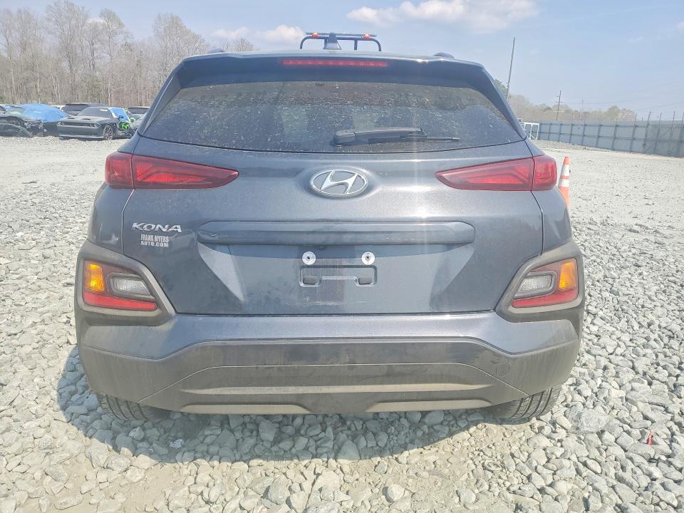 2021 Hyundai Kona VIN KM8K62AAXMU687914 COPART salvage auction — FRONT END, Nc - Salvage Certificate Of Title, sold $4,000 on 2026-07-15 (photo 6)