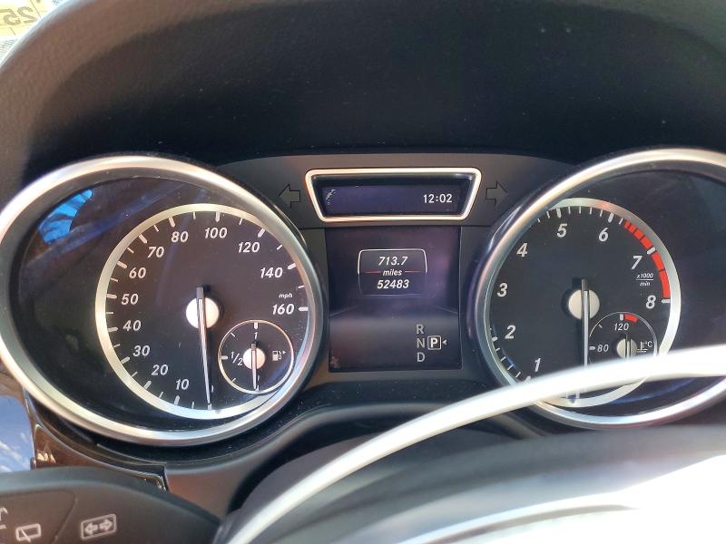 2015 Mercedes-benz M-klasse VIN 4JGDA5HB7FA461311 COPART salvage auction — FRONT END, Me - Cert Of Title-Salvage Collisio, sold $2,600 on 2026-07-30 (photo 9)