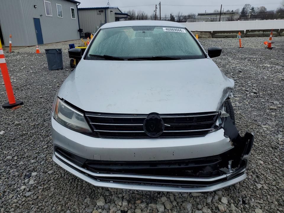 2015 Volkswagen Jetta VIN 3VW2K7AJ7FM332149 COPART salvage auction — FRONT END, Oh - Cert Of Title-Salvage, sold $425 on 2026-07-02 (photo 5)