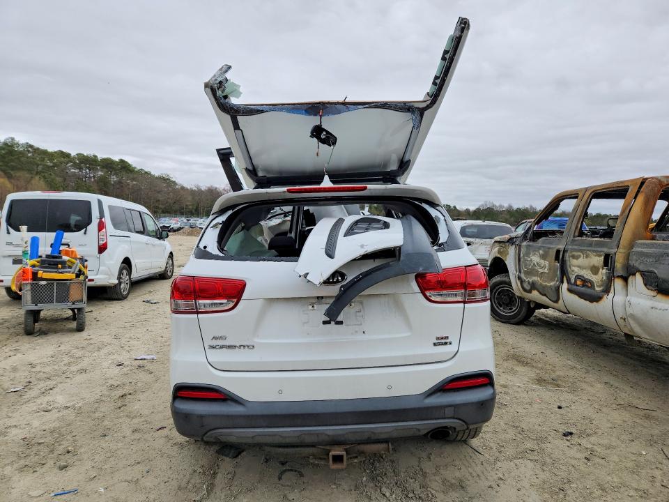2017 Kia Sorento VIN 5XYPG4A30HG262679 COPART salvage auction — ALL OVER, Md - Cert Of Salvage > 75% Damage, sold $275 on 2026-07-14 (photo 6)