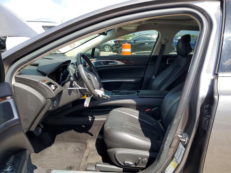 2014 Lincoln Mkz VIN 3LN6L2GK0ER812664 COPART salvage auction — FRONT END, TX - SALVAGE VEHICLE TITLE, sold $1,250 on 2026-07-02 (photo 7)