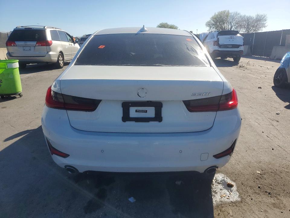 2019 BMW 3 series VIN WBA5R1C50KAK12741 COPART salvage auction — WATER/FLOOD, Fl - Certificate Of Title, sold $7,500 on 2026-07-21 (photo 6)