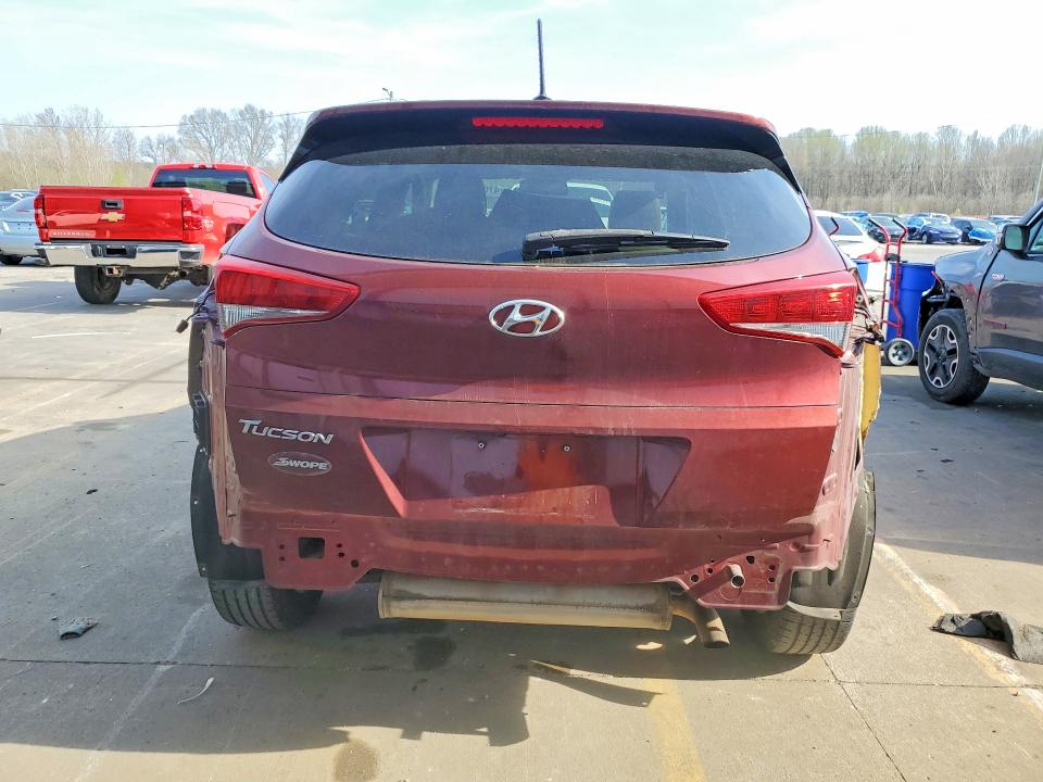 2017 Hyundai Tucson VIN KM8J23A41HU576438 COPART salvage auction — REAR END, Ky - Cert Of Title-Salvage, sold $2,700 on 2026-07-27 (photo 6)