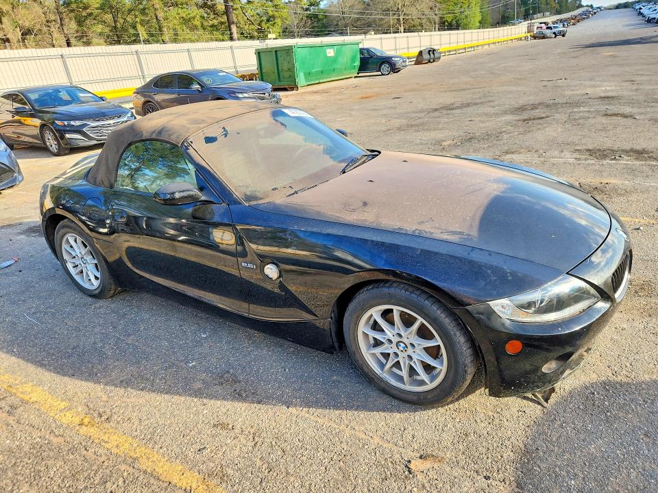 2005 BMW Z4 VIN 4USBT33525LS55757 COPART salvage auction — MECHANICAL, Ms - Certificate Of Title, sold $1,850 on 2026-07-20 (photo 4)