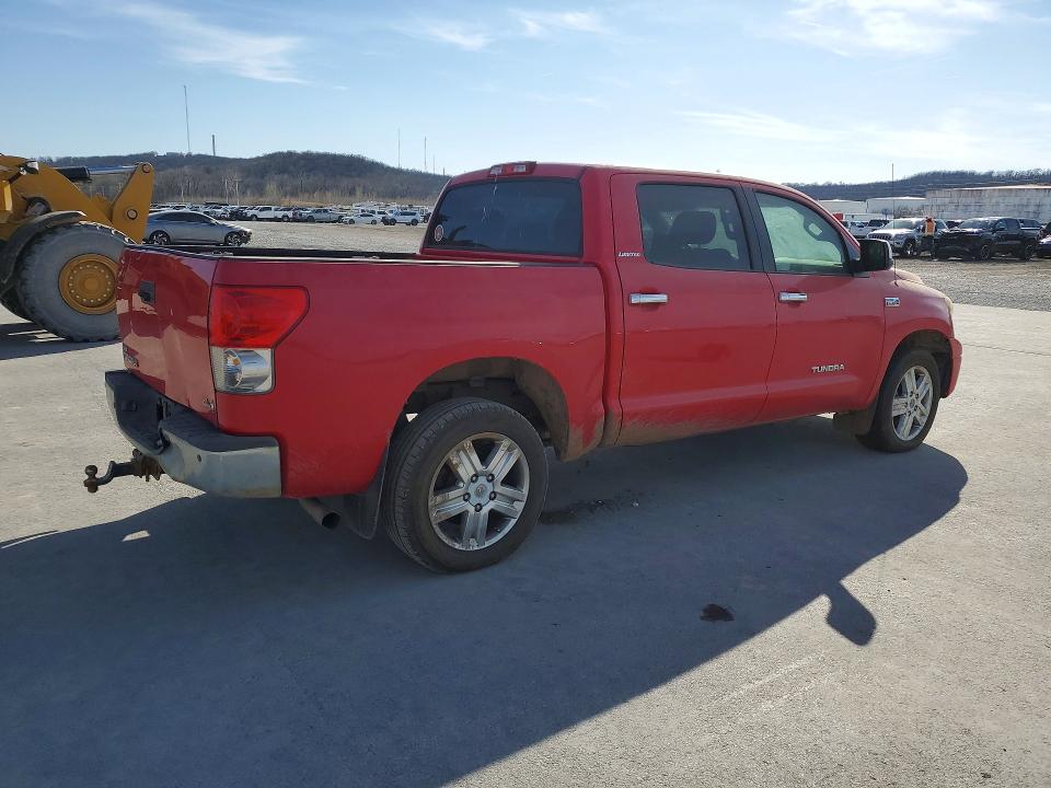 2007 Toyota Tundra VIN 5TBDV581X7S478150 COPART salvage auction — REAR END, Fl - Certificate Of Title, sold $3,350 on 2026-07-06 (photo 3)