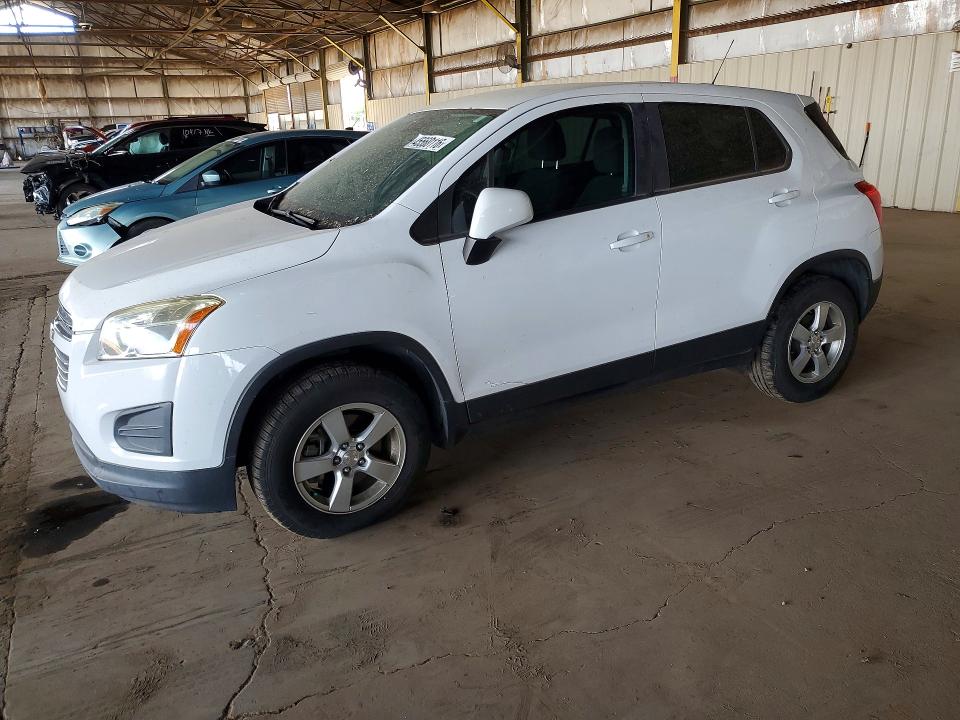 2015 Chevrolet Trax VIN 3GNCJPSB5FL254954 COPART salvage auction — NORMAL WEAR, Az - Certificate Of Title, sold $1,050 on 2026-07-08 (photo 1)