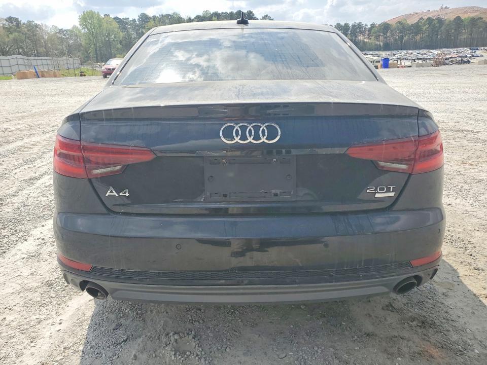 2018 Audi A4 VIN WAULMAF46JA145893 COPART salvage auction — FRONT END, Ga - Certificate Of Title, sold $3,500 on 2026-07-13 (photo 6)