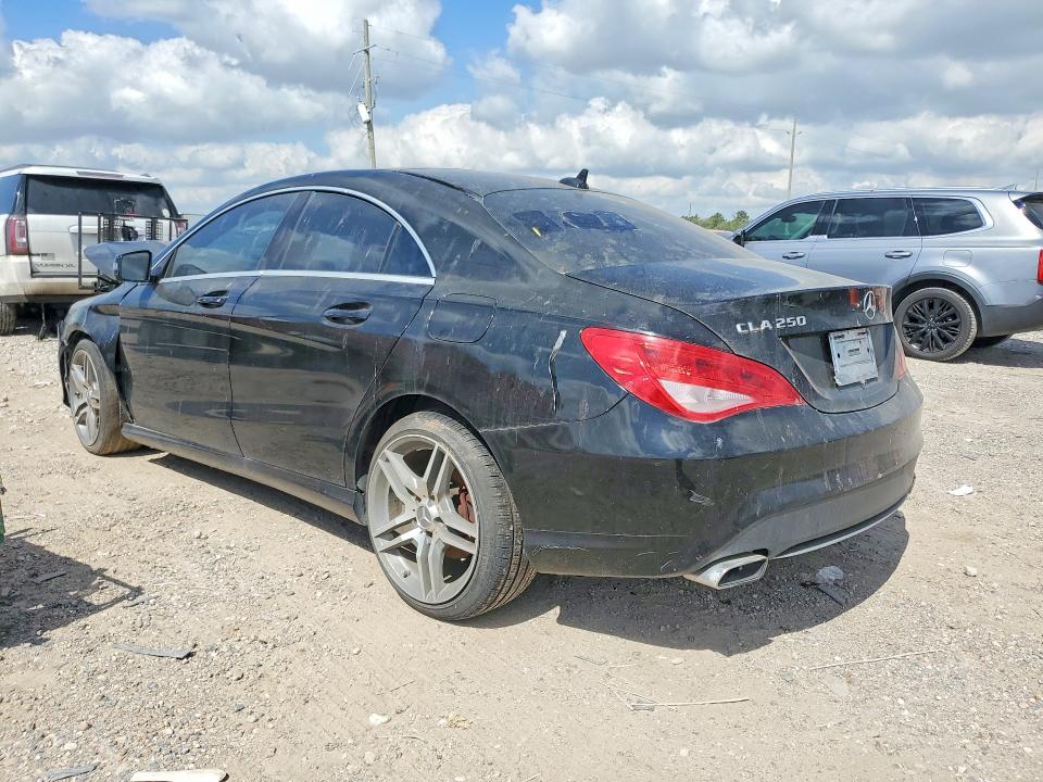 2016 Mercedes-benz Cla-klasse VIN WDDSJ4EB4GN322246 COPART salvage auction — FRONT END, TX - CERTIFICATE OF TITLE, sold $1,250 on 2026-07-30 (photo 2)
