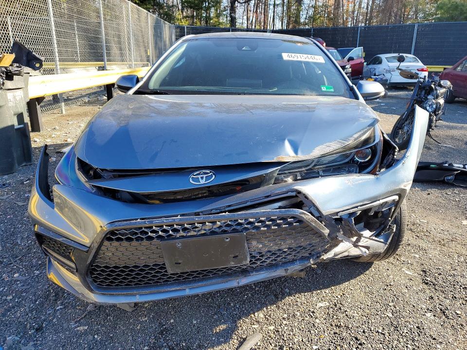 2021 Toyota Corolla VIN 5YFS4MCE1MP091691 COPART salvage auction — FRONT END, Md - Cert Of Salvage > 75% Damage, sold $225 on 2026-07-24 (photo 5)