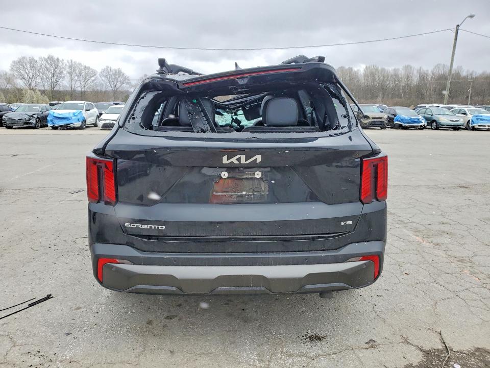 2024 Kia Sorento VIN 5XYRKDJF1RG262712 COPART salvage auction — ROOF, Salvage Title, sold $4,050 on 2026-08-24 (photo 6)
