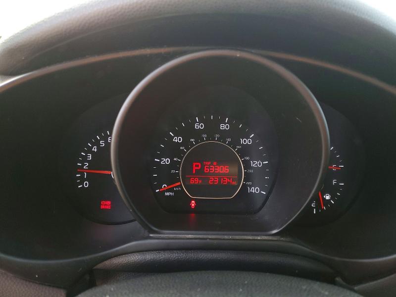 2018 Kia Soul VIN KNDJP3A53J7574399 COPART salvage auction — FRONT END, Ca - Salvage Certificate, sold $3,450 on 2026-07-09 (photo 9)