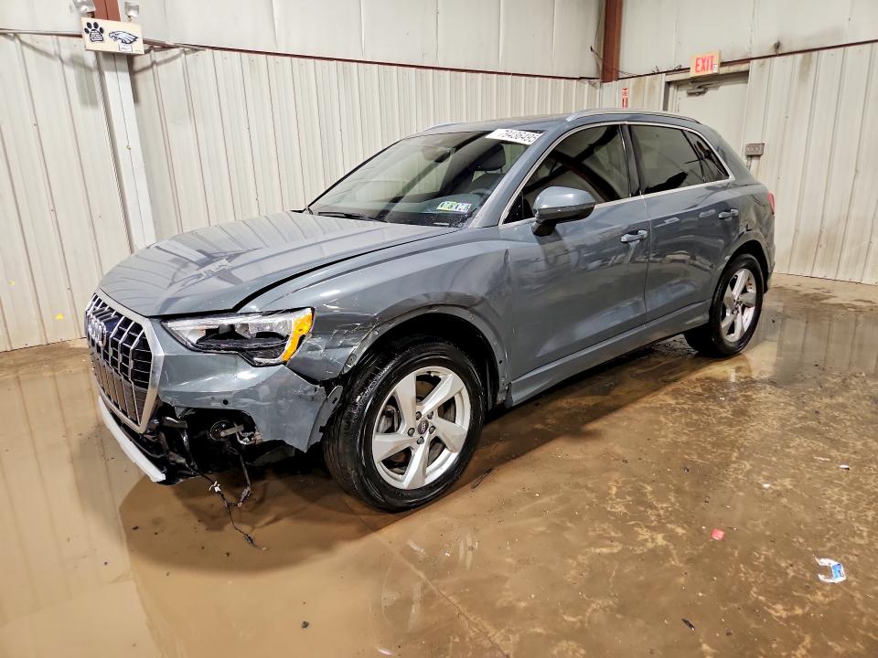 2020 Audi Q3 VIN WA1AECF32L1088423 COPART salvage auction — FRONT END, Salvage Title, sold $2,700 on 2026-07-28 (photo 1)