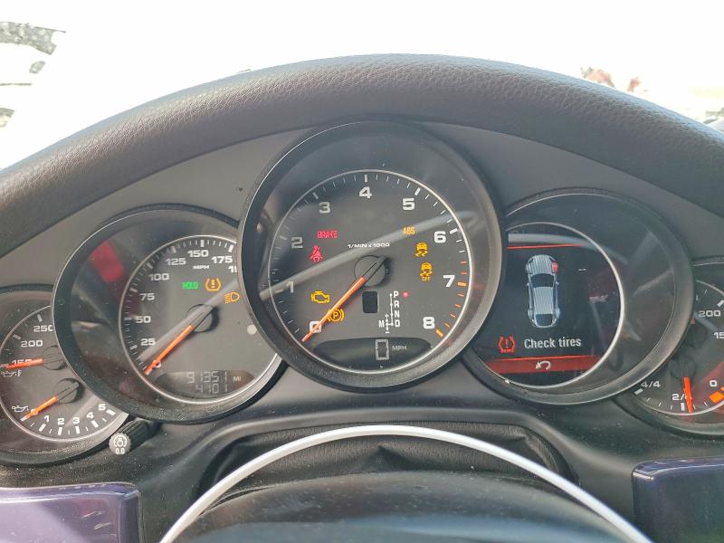 2016 Porsche Panamera VIN WP0AA2A70GL004471 COPART salvage auction — FRONT END, Tn - Salvage Certificate, sold $8,500 on 2026-07-06 (photo 9)
