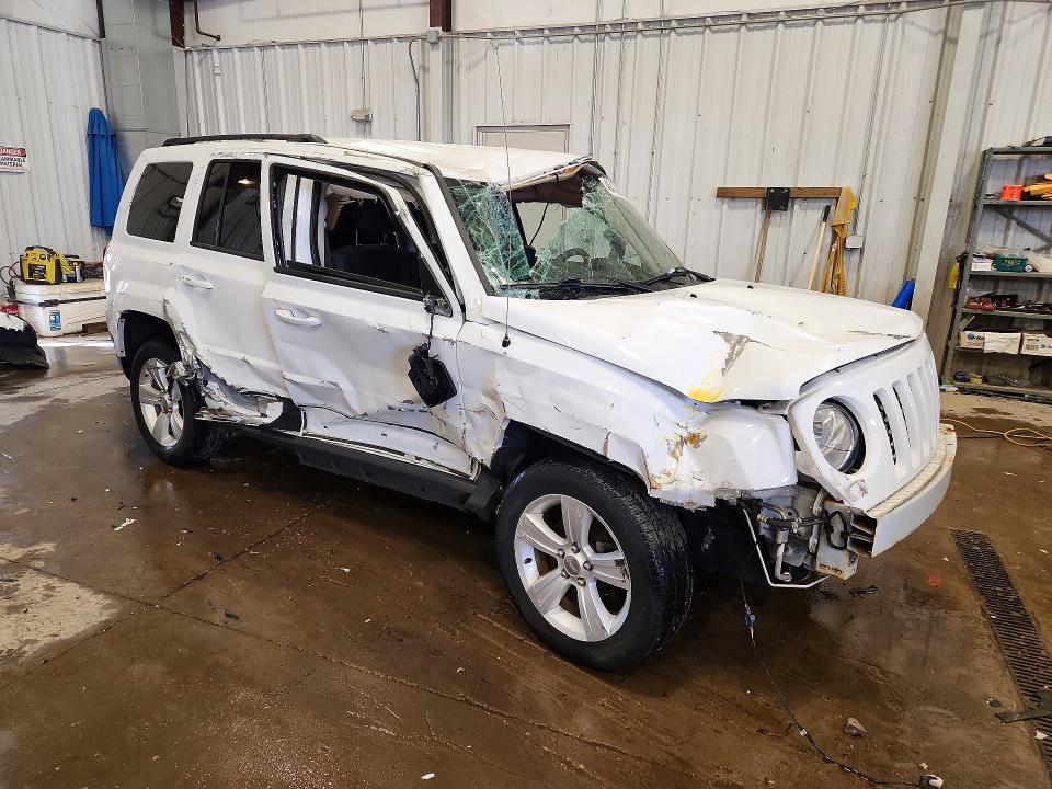 2015 Jeep Patriot VIN 1C4NJRFB5FD244292 COPART salvage auction — FRONT END, Wi - Junked Vehicle Bill Of Sale, sold $400 on 2026-07-08 (photo 4)