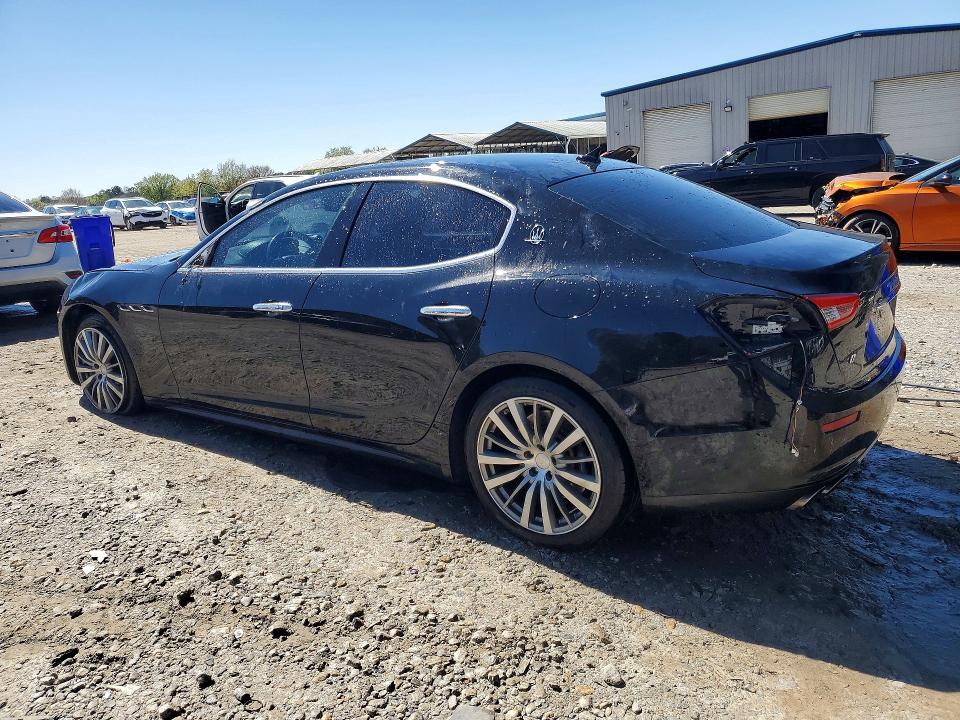 2015 Maserati Ghibli VIN ZAM57RTA3F1135384 COPART salvage auction — FRONT END, GA - CERT OF TITLE-SALVAGE, sold $3,050 on 2026-07-31 (photo 2)