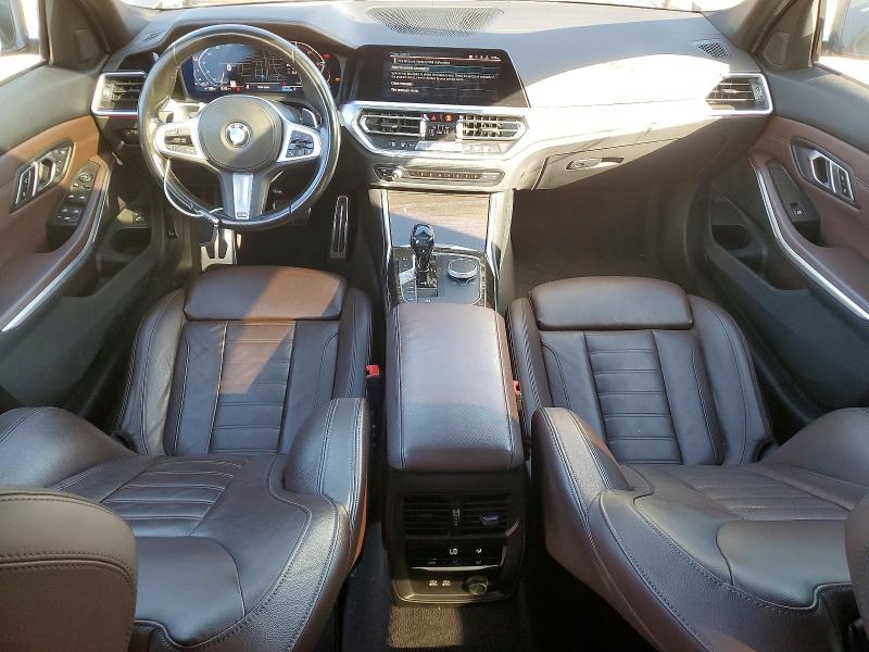 2019 BMW 3er VIN WBA5R1C53KAJ99273 COPART salvage auction — WATER/FLOOD, Hi - Certificate Of Salvage, sold $6,300 on 2026-07-27 (photo 8)