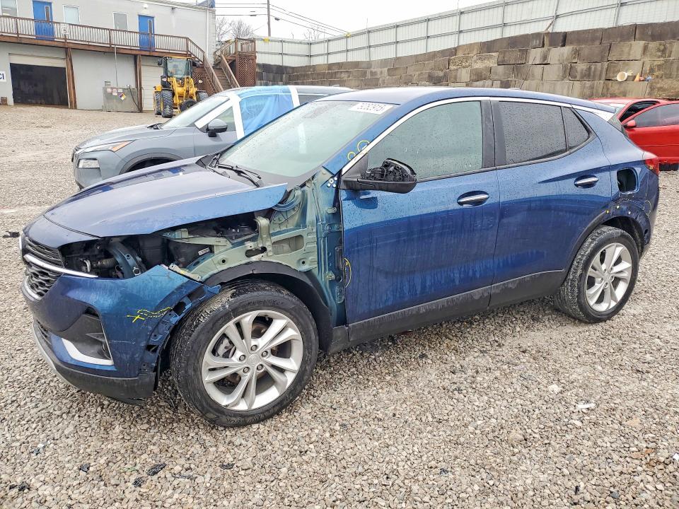 2021 Buick Encore gx VIN KL4MMBS28MB083133 COPART salvage auction — FRONT END, Oh - Cert Of Title-Salvage, sold $3,000 on 2026-07-02 (photo 1)