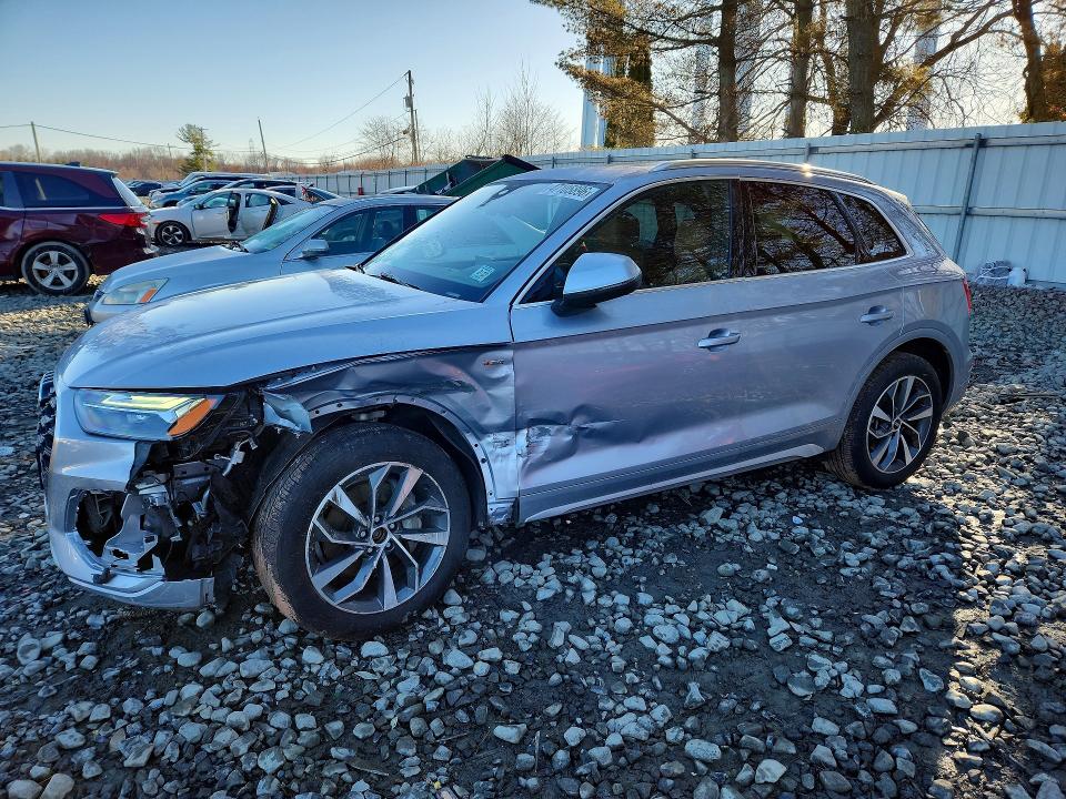 2022 Audi Q5 VIN WA1GAAFY5N2080545 — COPART salvage auction photo