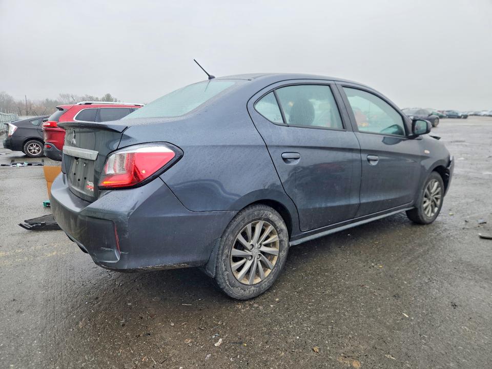 2024 Mitsubishi Mirage VIN ML32FUFJ1RHF12479 COPART salvage auction — FRONT END, PA - CERTIFICATE OF SALVAGE, sold $1,800 on 2026-07-28 (photo 3)