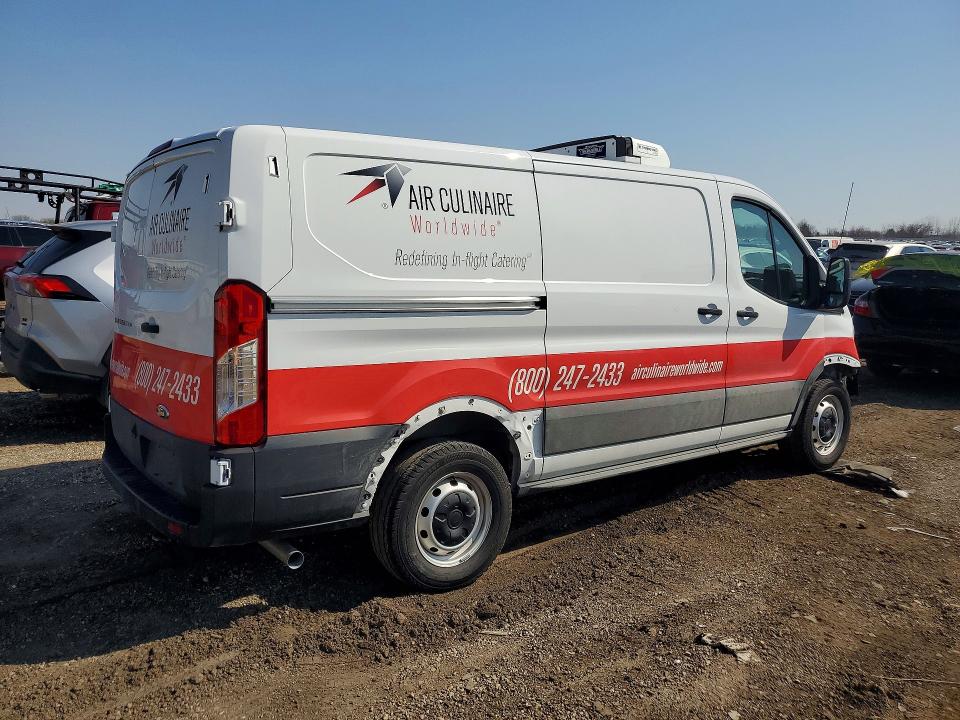 2024 Ford Transit VIN 1FTYE1Y89RKB37556 COPART salvage auction — FRONT END, Il - Salvage Certificate, sold $9,400 on 2026-07-29 (photo 3)