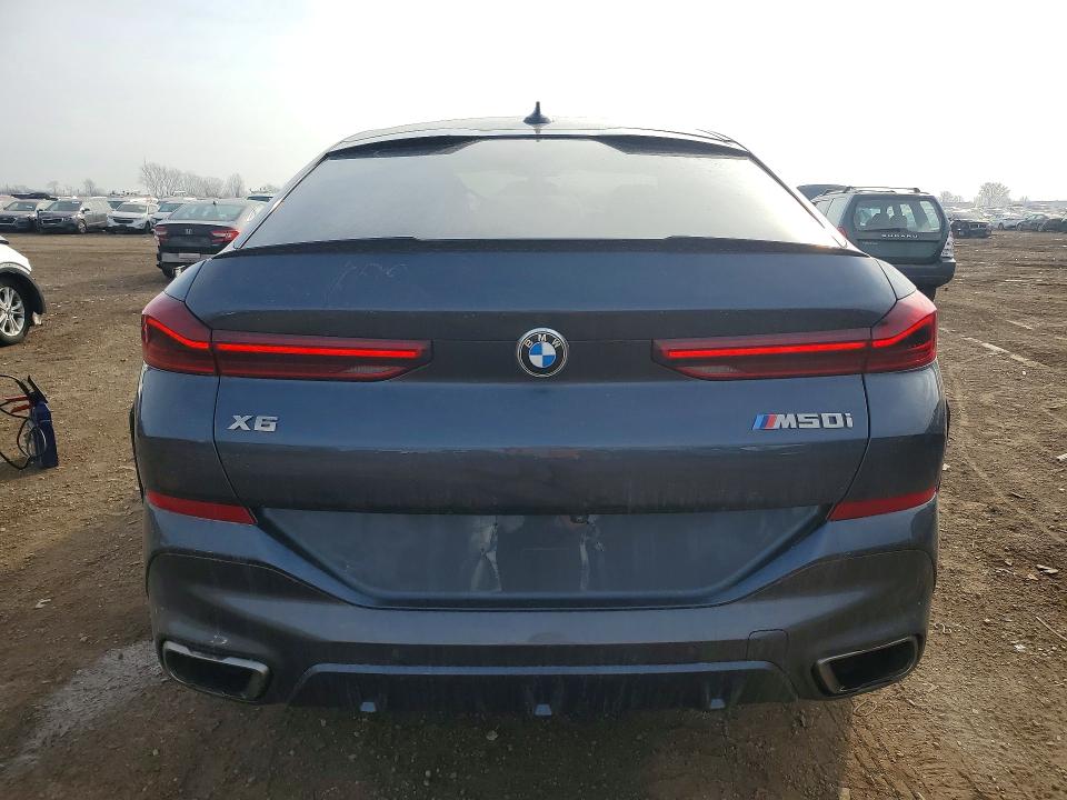 2020 BMW X6 VIN 5UXCY8C06L9B21178 COPART salvage auction — FRONT END, Il - Salvage Certificate, sold $500 on 2026-08-25 (photo 6)