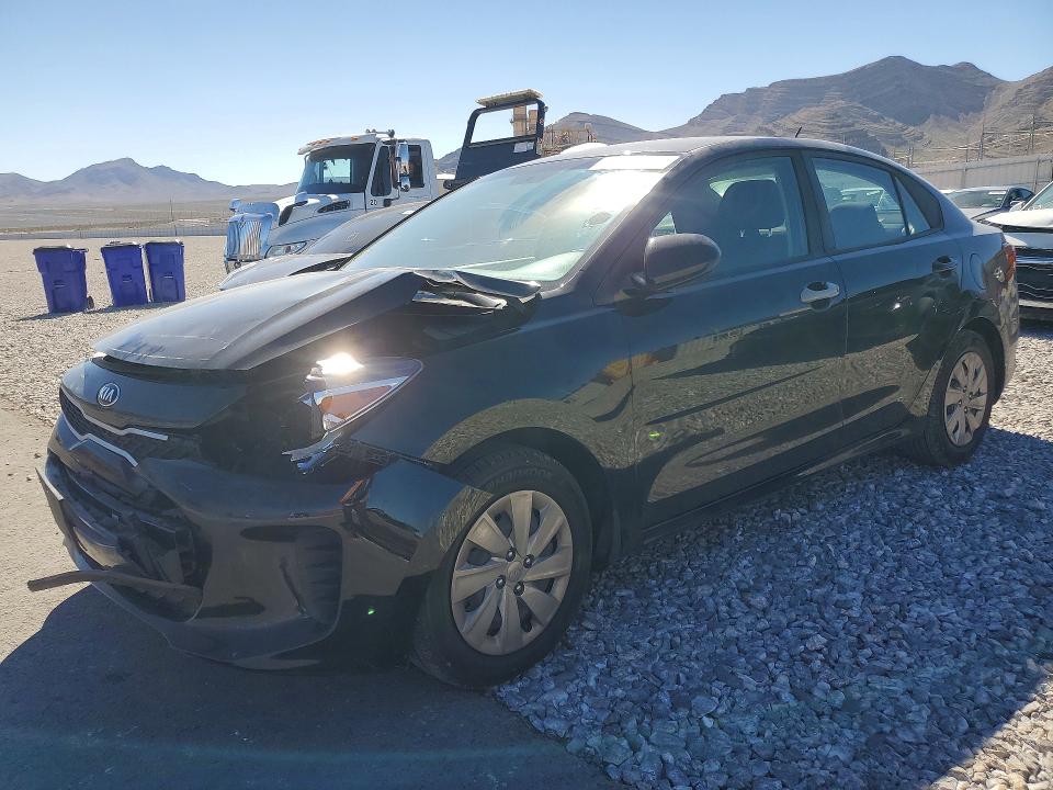 2019 Kia Rio VIN 3KPA24AB3KE241325 COPART salvage auction — FRONT END, Nv - Salvage Title, sold $2,300 on 2026-07-20 (photo 1)