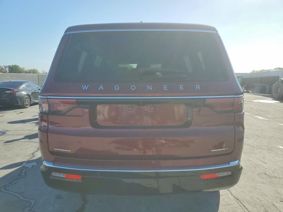 2022 Jeep Grand wagoneer VIN 1C4SJVAT4NS207627 COPART salvage auction — FRONT END, Fl - Cert Of Title Slvg Rebuildable, sold $11,700 on 2026-07-09 (photo 6)