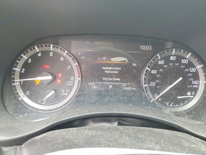 2021 Toyota VIN 5TDGZRAH7MS074094 COPART salvage auction — FRONT END, Sc - Cert Of Title-Salvage, sold $15,000 on 2026-07-06 (photo 9)
