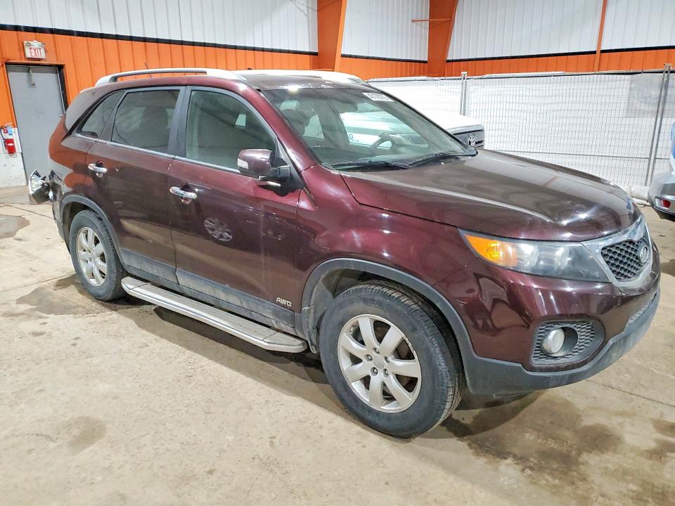 2013 Kia VIN 5XYKTDA20DG397751 COPART salvage auction — REAR END, AB - BOS - SALVAGE, sold $500 on 2026-07-07 (photo 4)
