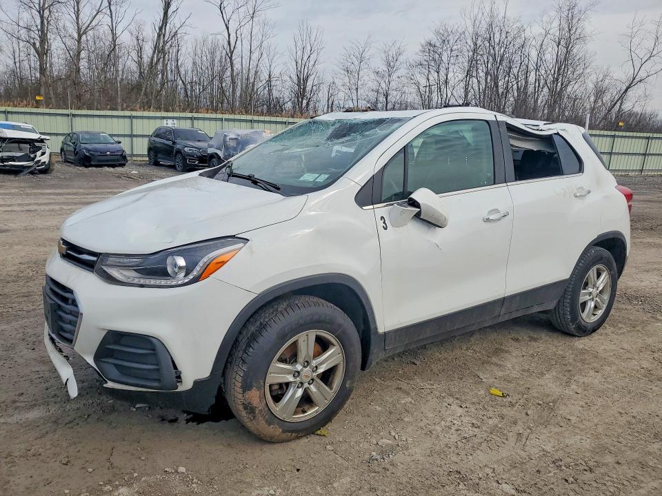 2019 Chevrolet VIN KL7CJPSB7KB830531 COPART salvage auction — SIDE, NY, sold $225 on 2026-08-03 (photo 1)
