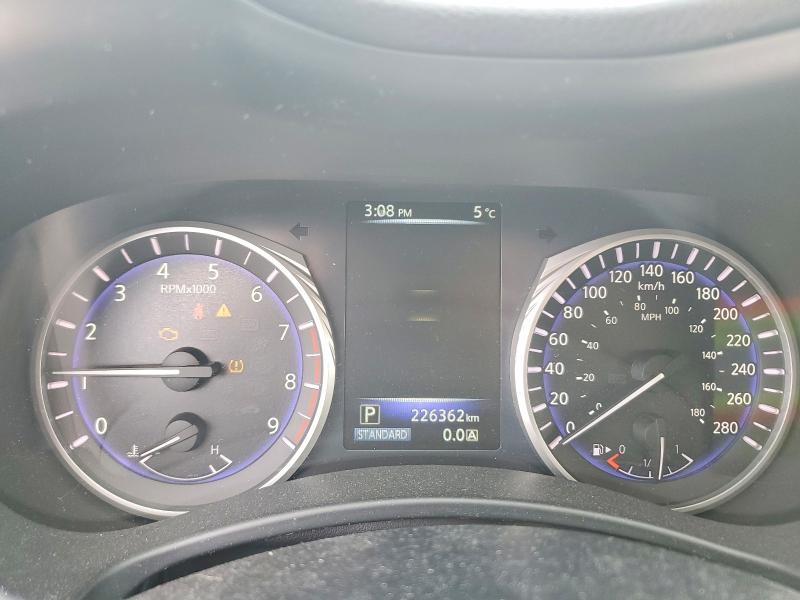 2017 Infiniti VIN JN1EV7AR0HM833625 COPART salvage auction — FRONT END, Salvage Title, sold $2,950 on 2026-08-27 (photo 9)