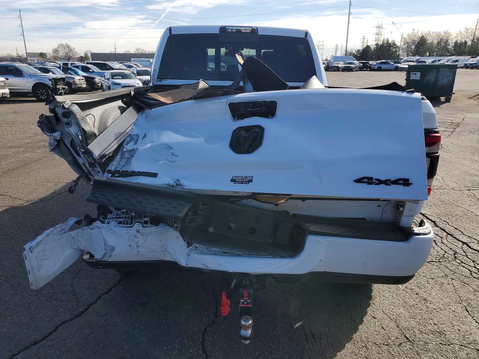 2021 Ram 2500 VIN 3C6UR5FL8MG512376 COPART salvage auction — REAR END, CO - PUBLIC - SALVAGE TITLE (P), sold $15,300 on 2026-07-02 (photo 6)