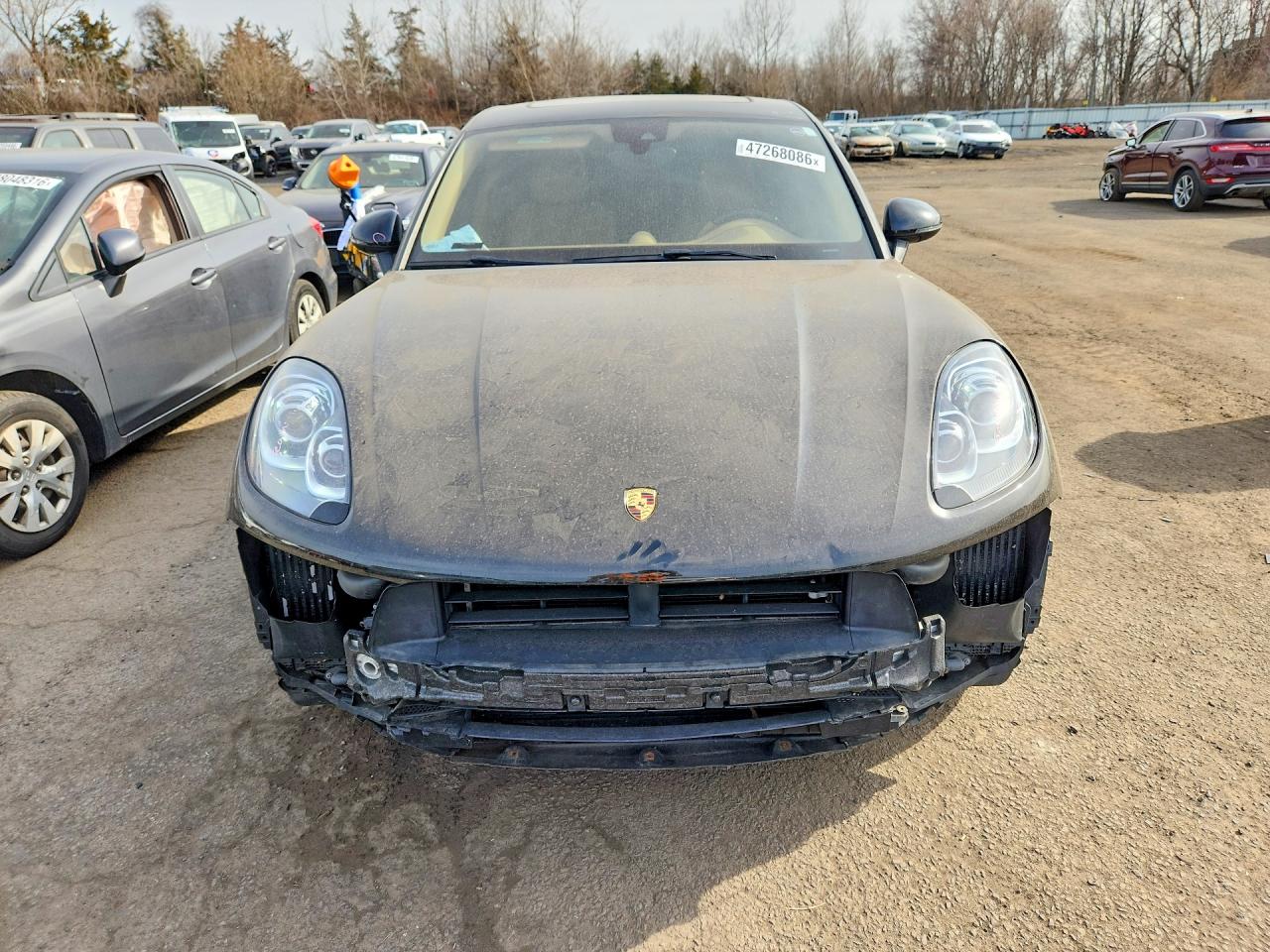 2015 Porsche Macan VIN WP1AB2A59FLB50375 COPART salvage auction — Front End, CT - CERT OF TITLE-SALVAGE, sold $4,400 on 2026-06-30 (photo 5)
