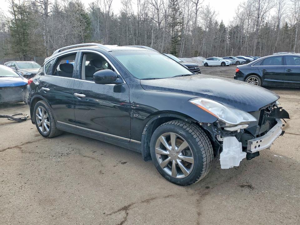 2015 Infiniti Qx50 VIN JN1BJ0HR1FM772116 COPART salvage auction — VANDALISM, On - Permit No Brand - Unfit, sold $1,500 on 2026-07-08 (photo 4)