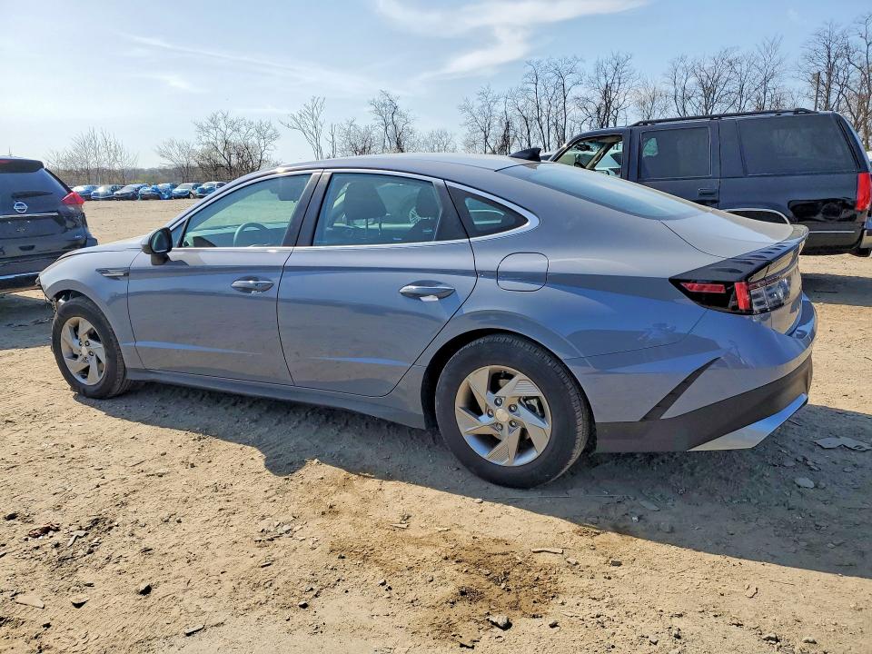 2025 Hyundai Sonata VIN KMHL24JA9SA454908 COPART salvage auction — FRONT END, Md - Cert Of Salvage > 75% Damage, sold $6,200 on 2026-07-28 (photo 2)