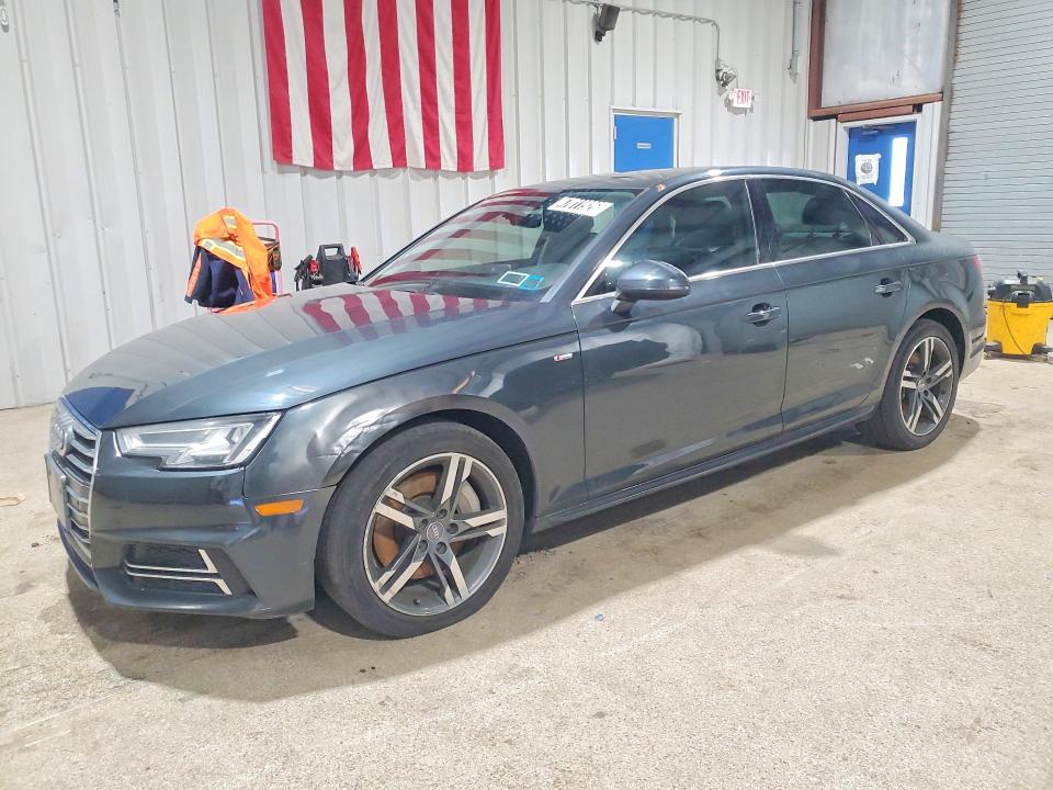 2017 Audi A4 VIN WAUENAF4XHN004589 COPART salvage auction — SIDE, IN - CERTIFICATE OF TITLE, sold $4,350 on 2026-07-16 (photo 1)
